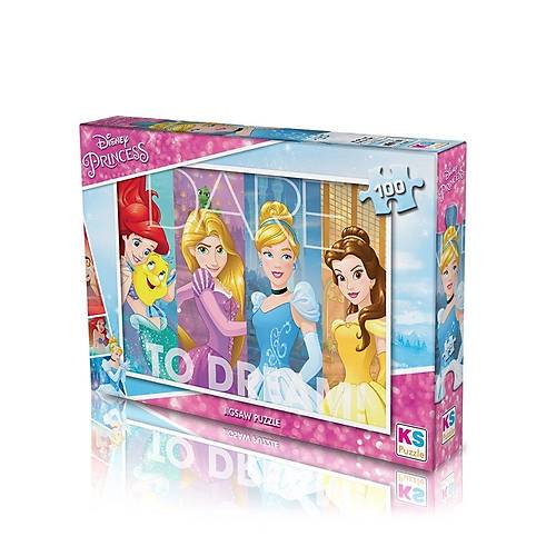 PR714 KS Disney Princess / 100 Par�a Puzzle