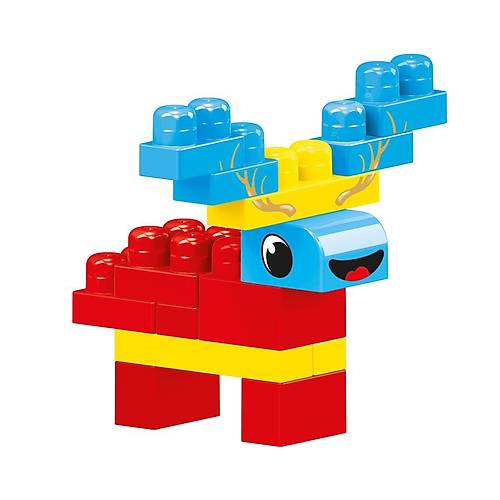 5019 Byk Blok Seti 60 Para-Dolu Oyuncak