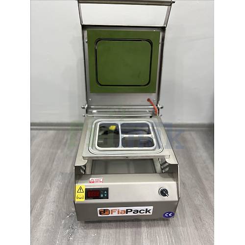 Fiapack Tabak Kapatma Makinesi Paslanmaz 227x178 mm 3 Blmeli