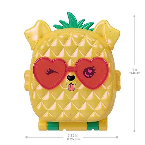 JFV00 Polly Pocket Ananas K�pek�ik Plaj� Mini Oyun Seti