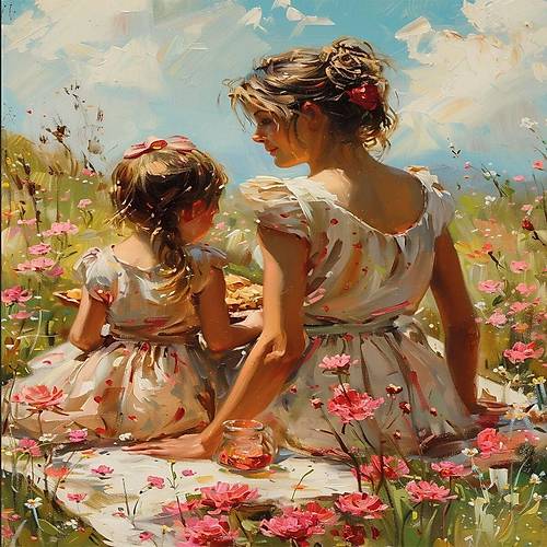 20802 PUZZLE 1000 MOTHER AND DAUGHTER