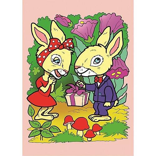 4489 Penguenler 12+24 Par�a �ocuk Puzzle -Art Puzzle