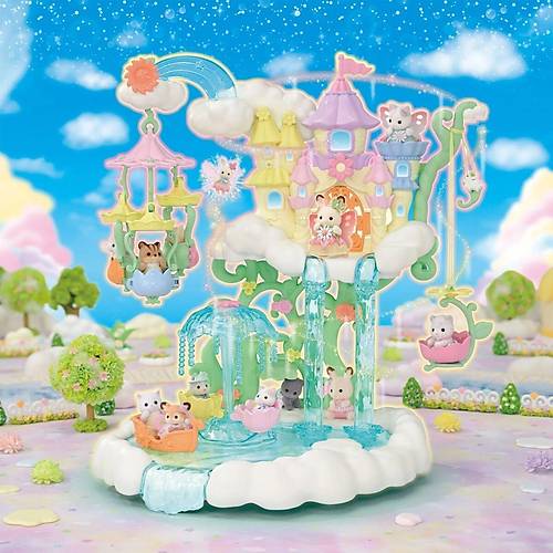 5815 Sylvanian Families G�ky�z� Masal Kalesi Oyun Seti +3 ya�