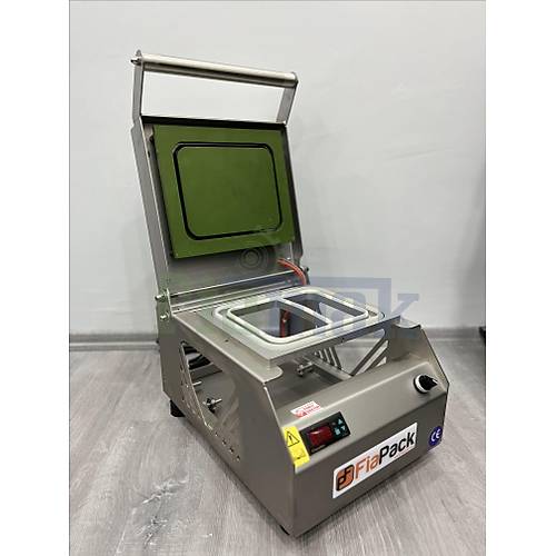 Fiapack Tabak Kapatma Makinesi Paslanmaz 227x178 mm 2 Blmeli