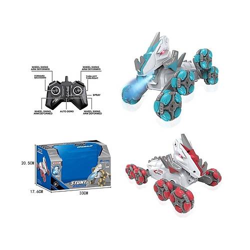 SYR-666-821 Kumandal� �arjl� Buharl� 8 Teker Dinazor Araba -Vardem Oyuncak