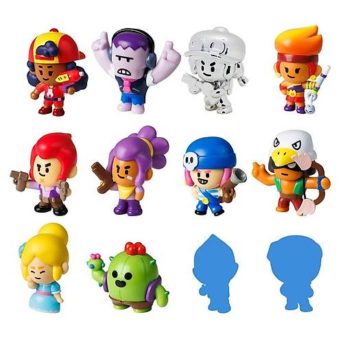 PMI BRW 2080 BRAWL STARS 12L� DEL�KS F�G�R SET ASORT�