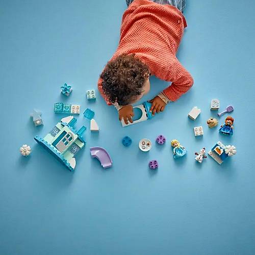10455 Lego Duplo Anna ve Elsa'nn Karlar lkesi ato Partisi 54 para +2 ya