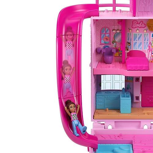 HWP11 Polly Pocket Barbie'nin Evi Temal Mikro Oyun Seti