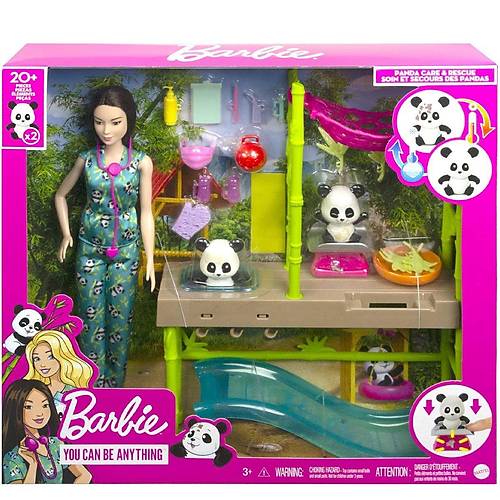 HKT77 Barbie Panda Bak�m� Oyun Seti