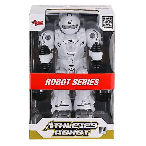 DF-6026 I��kl� ve M�zikli Hareketli Atletik Sporcu Robot -Vardem Oyuncak