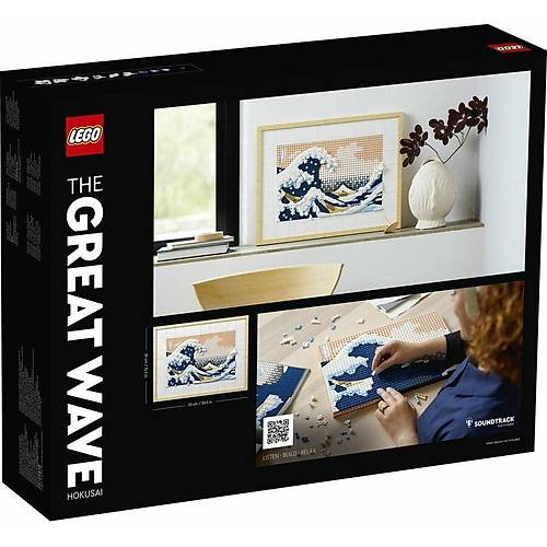 31208 Lego Hokusai  Byk Dalga 1810 para +18 ya