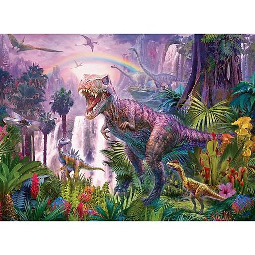 128921 Dinozorlar 200 par�a XXL Ravensburger Puzzle