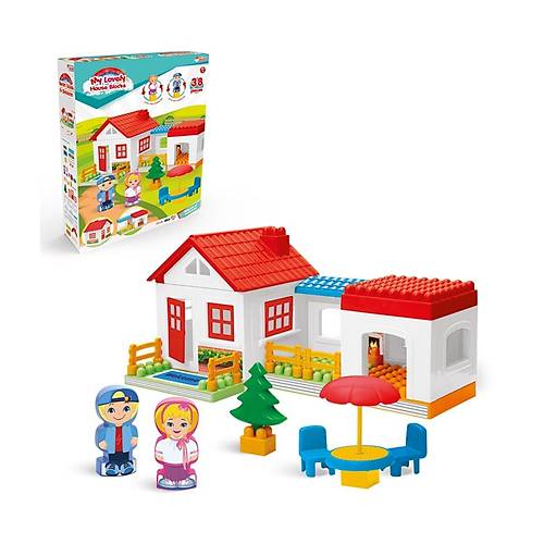 03135 TEK KATLI EV BLOKLAR 36 PAR�A