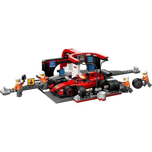 60443 Lego City Ferrari F1 Pit Stop ve Pit Ekibi 322 para +6 ya