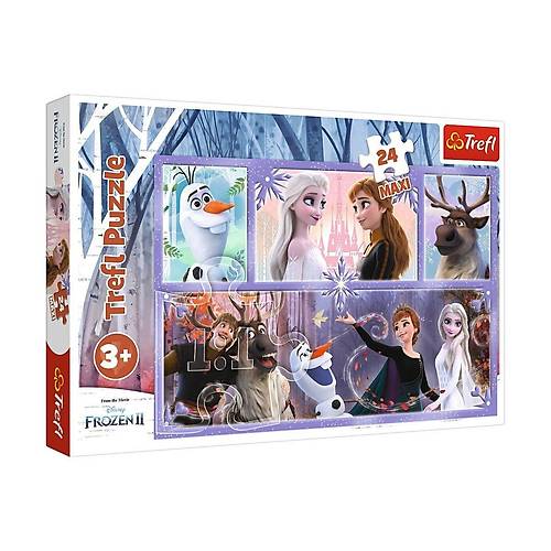PUZZLE-14345 Disney Frozen II 24 Par�a �ocuk Puzzle