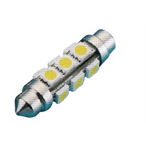 Led sofit ampul 8 ledli 12v 10x39mm