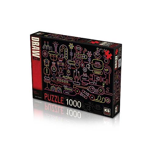 20518 Robot At�lyesi 1000 Par�a Puzzle -KS Puzzle