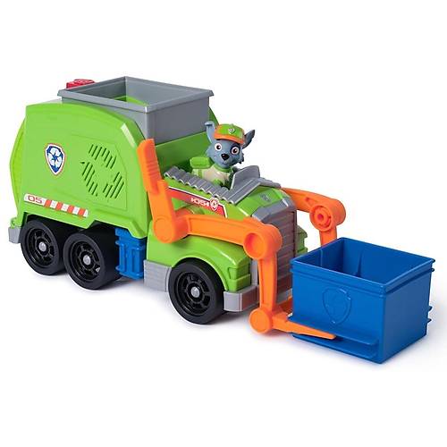 SPM-6071248 PaW Patrol  Rocky ile Crush N Roll Geri Dnm Kamyonu