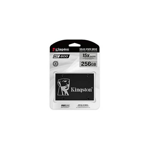 Kingston 256GB SSD KC600 SATA3 2.5"