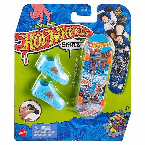 HGT46 Hot Wheels Skate Parmak Kaykay ve Ayakkab� Paketleri
