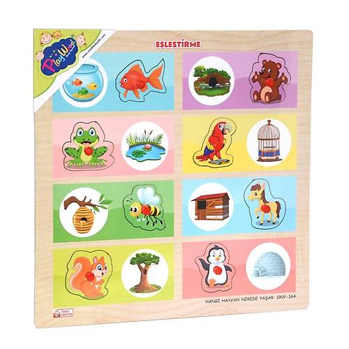 ONY-363-364 Ah�ap Tutmal� E�le�tirme Hangi Hayvan Nerede Ya�ar -Ony�l