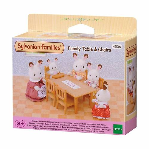 4506 Sylvanian Families Yemek Masas� Seti - fig�rler ayr� sat�l�r +3 ya�