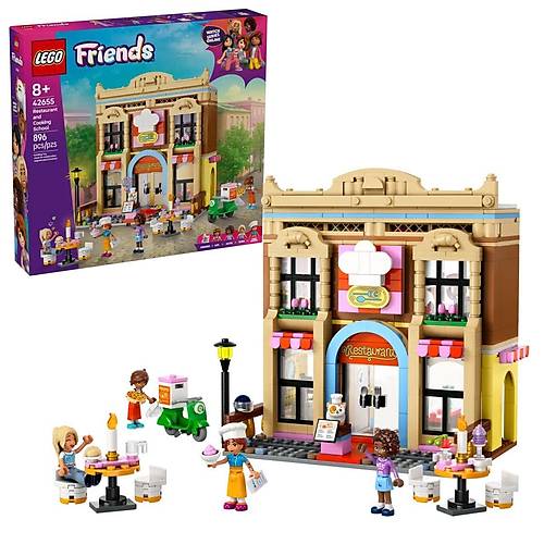 42655 Lego Friends Restoran ve Alk Okulu 896 para +8 ya
