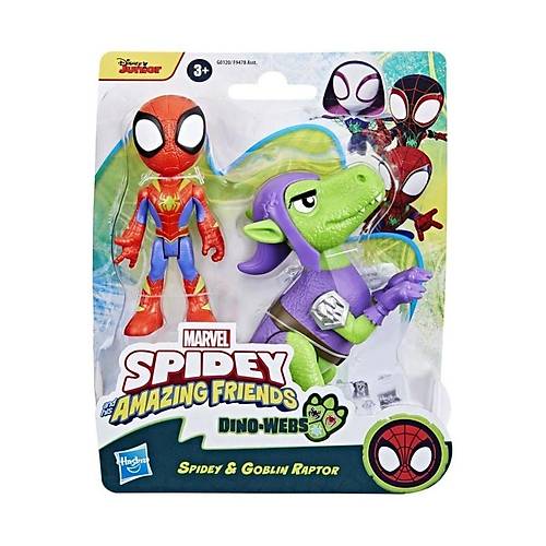F9478 Spidey ve nanlmaz Arkadalar - Dino Webs Figr
