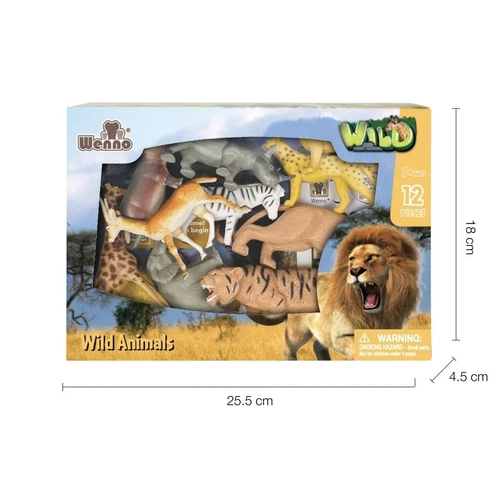 5901-5903-5904 Kutulu 12 par�a Hayvan Seti