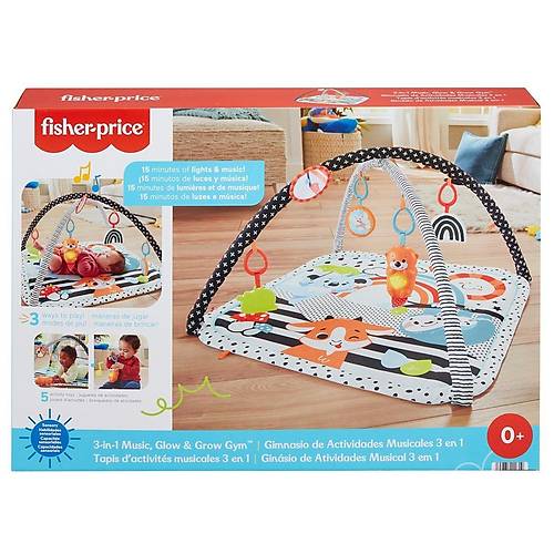 HBP41 Fisher-Price Neeli Hayvanlar 31 Arada Jimnastik Merkezi