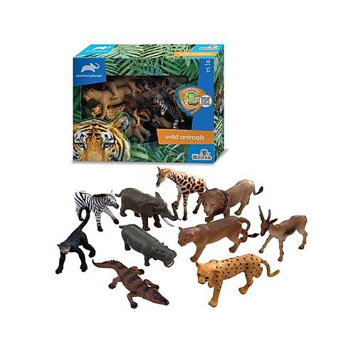 SH-D58011 Vardem Kutulu 10 Para Vah Hayvan Seti