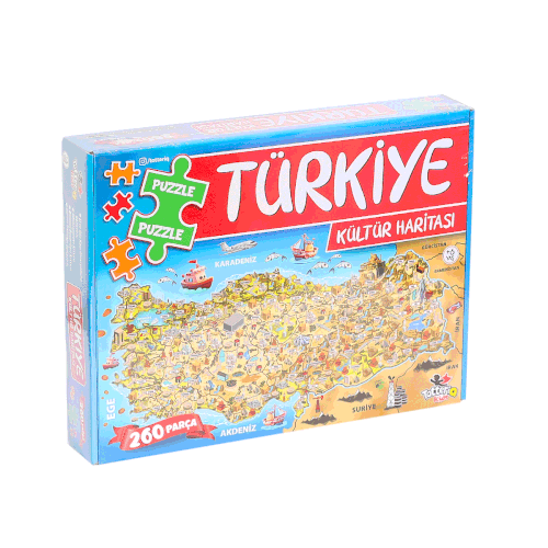 7213 T�rkiye K�lt�r Haritas� Puzzle -Totteriq