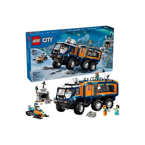 60471 Lego City Kutup Ke�if Kamyonu 1064 par�a +8 ya�