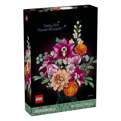 10342 Lego iconic Botanicals Pembe iek Buketi 749 para +18 ya