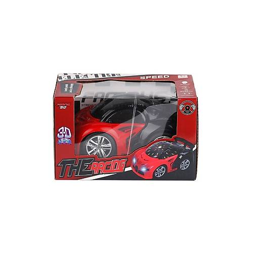 RE210-8A-9A Pilli 3D M�zikli Araba -Prestij Oyuncak