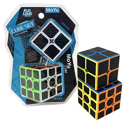 MF9323 MOYU 3X3 2X2 F�BER KARBON K�P SET