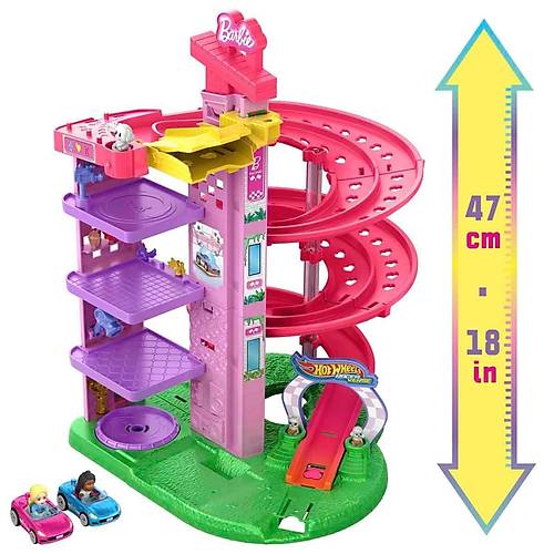 JDD65 Hot Wheels Racerverse Barbie Oyun Seti