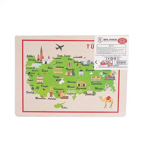 131-132 ONY Ah�ap Tutmal� Puzzle B�y�kten K����e -Ony�l