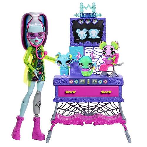 JBF18 Monster High Frankie Stein Evcil Hayvan Kiti