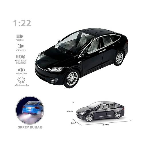 HCL-511A �ek B�rak 1:22 Sesli Ve I��kl� Buharl� Tsl Metal Araba -Vardem Oyuncak