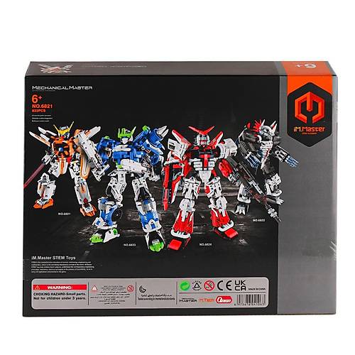 6821 IMM Sava Robot Blok Seti 833 Para