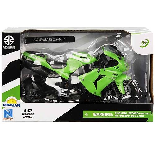 42447 SUN-Kawasak�  ZX-10R 2006 Ye�il 1:12