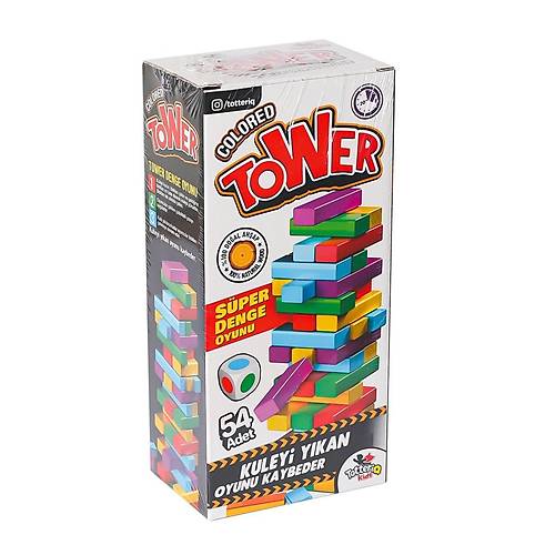 7315 Renkli Tower S�per Denge Oyunu -Totteriq