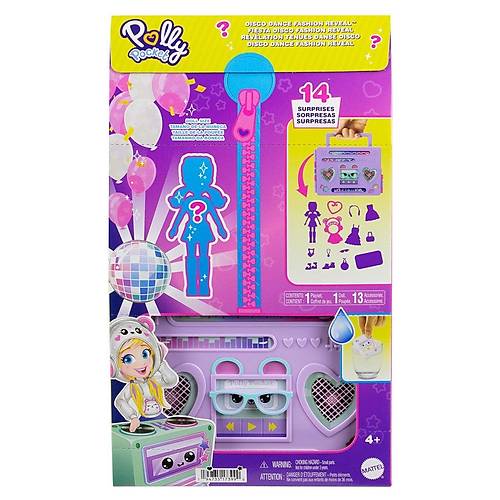 HRD65 Polly Pocket Radyo Temal Moda Elencesi Oyun Seti