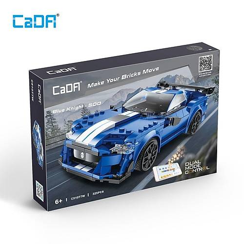 C51077W Cada Blue Knight Blok Seti 325 Para -Vagon life