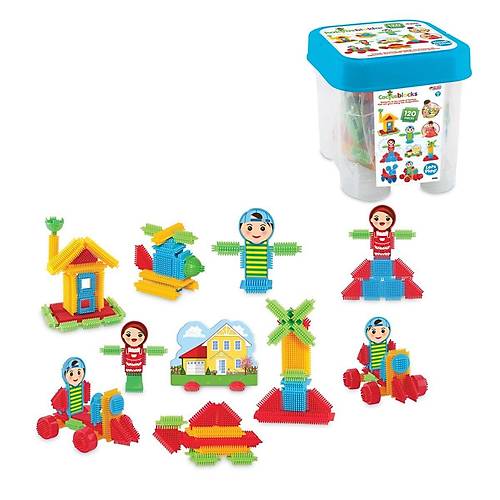 03324 KAKT�S BLOKLAR KOCA 120PCS