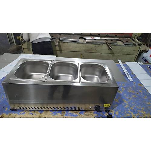 Set st 3'l Yemek Tezgah Benmari Istc Elektrikli
