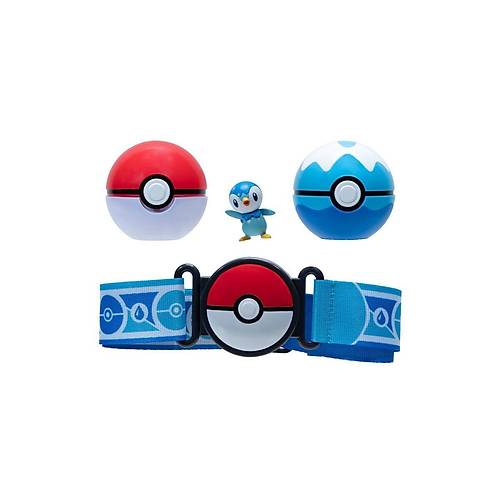 POK 95283-U Pokemon Clip N Go Pokeball Kemer ve Figr Seti Seri 1 -Necotoys