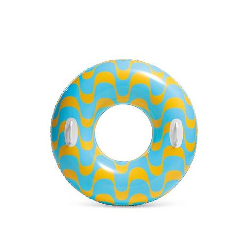 59256 Tutamal Girdap Halkalar Desenli Simit 91 cm