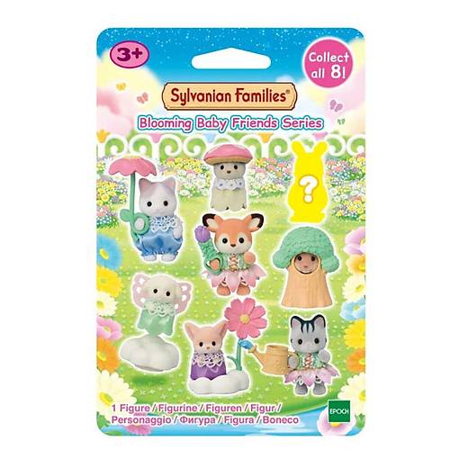 5823 Sylvanian Families Bebek Minifig�r �i�ek Serisi Tekli S�rpriz Fig�r +4 ya�